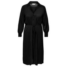 Only Carmakoma Dámské šaty CARRIELLE Regular Fit 15270115 Black (Velikost 3XL)
