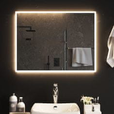 Petromila Koupelnové zrcadlo s LED osvětlením 80x60 cm