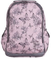 ST.RIGHT Školní batoh dvoukomorový Butterfly