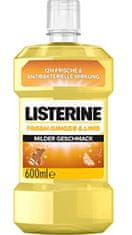 Listerine Listerine, Fresh Ginger & Lime, ústní voda, 600 ml