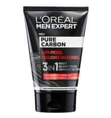 Loreal Professionnel Loreal, Men Expert, Pure Carbon, Čisticí gel na obličej, 100 ml