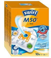 Swirl M50, sáček do vysavače s antialergenním filtrem, 10 kusů
