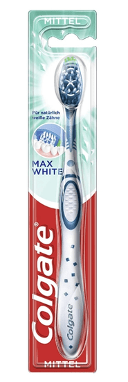 Colgate Colgate Max White, zubní kartáček, střední, 1 ks