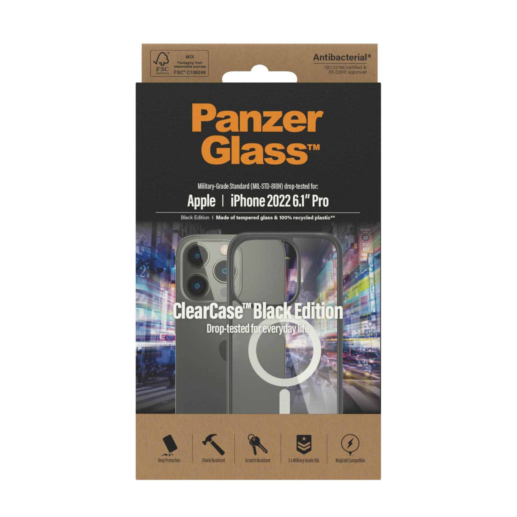 PanzerGlass ClearCaseColorColor Apple iPhone 2022modellekhez