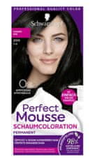 Schwarzkopf Perfect Mousse, 200 Black, Pěna na barvení vlasů