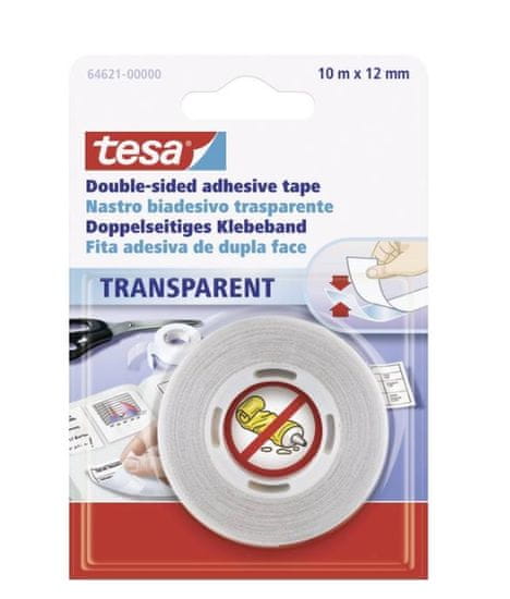 Tesa Tesa, oboustranná upevňovací páska 10 m x 12 mm, 1 ks