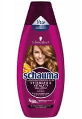 Schauma Schauma, Kraft & Vitality, Šampon, 350 ml