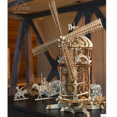 UGEARS 3D mechanický model - Větrný mlýn