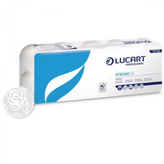 Lucart Professional Lucart Strong 10 - toaletní papír 24 m, 10 ks