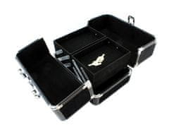 APT Rozkládací kufřík 25 x 17 x 17 cm - černý