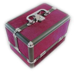 APT Rozkládací kufřík 25 x 17 x 17 cm - fialový