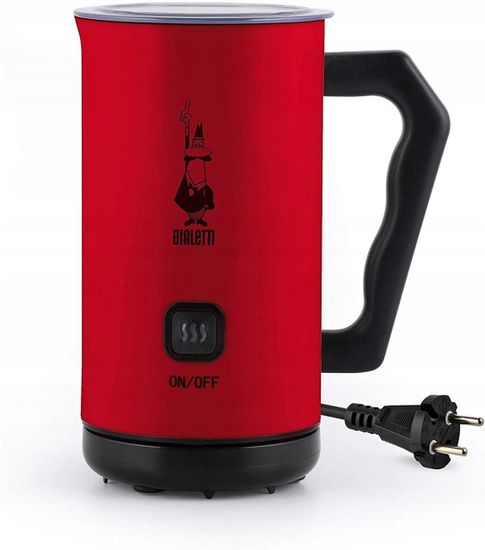Bialetti Elektrický šlehač mléka MKF02 Rosso červený