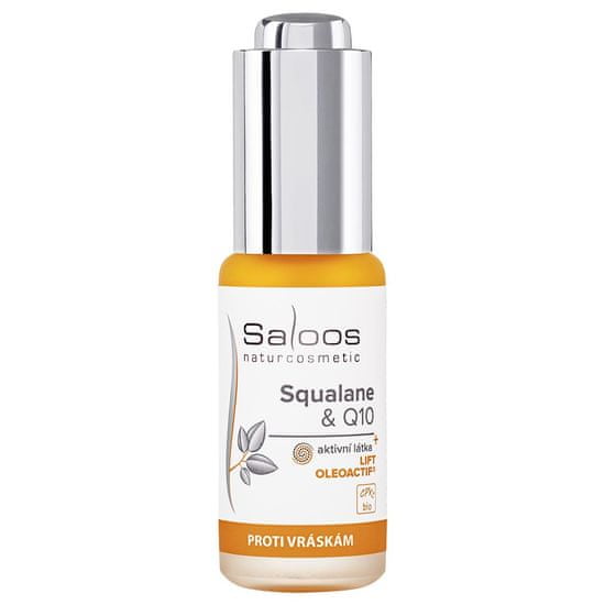 Saloos Bio rostlinný elixír Squalane a Q10 20 ml