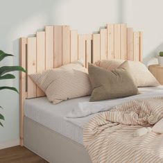 Greatstore Čelo postele 156 x 4 x 110 cm masivní borovice