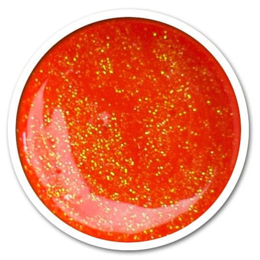 Nehtyprofi UV/LED gel na nehty G59 - Light orange glitter 5ml