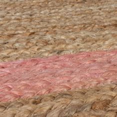 Flair Kusový koberec Grace Jute Natural/Pink 120x170