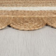 Flair Kusový koberec Grace Jute Natural/White 120x170