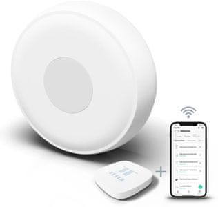 tesla smart senzor button univerzální chytré ovládací tlačítko ovládání mobilní aplikací zigbee připojení chytrá domácnost