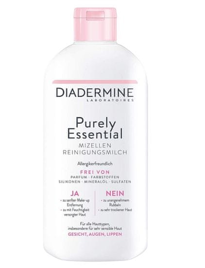 Diadermine Diadermine, Essential, Micelární voda, 200 ml