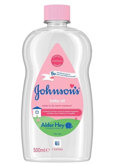 Johnson&Johnson Johnson & Johnson, Tělový olej, 500 ml