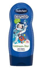 Bübchen Kids, Dětský šampon a gel, vesmírné hvězdy, 230 ml 
