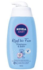 Nivea Nivea Baby, Dětský šampon, 500 ml