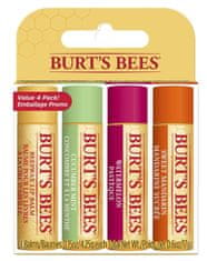 Burt's Bees  Burt's Bees, Hydratační balzám na rty, včelí vosk, okurka máta, meloun a sladká mandarinka, 17 g 