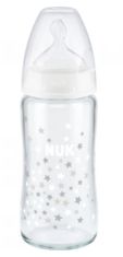 Nuk Nuk, Skleněná kojenecká láhev, 240 ml