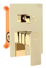 REA Podomítkový sprchový set orix zlatý box (REA-P8464)