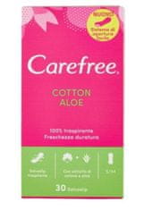Carefree Carefree, hygienické vložky, Aloe, 30 ks