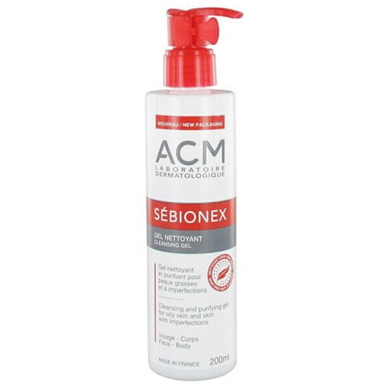 ACM Čisticí gel na problematickou pleť Sébionex (Cleansing Gel) 200 ml