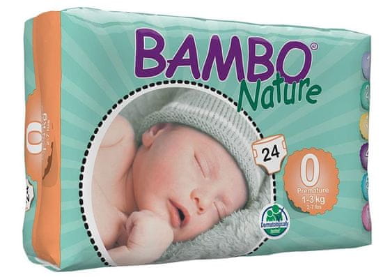 Bambo Nature Bambo Nature, Dětské pleny, 24 ks