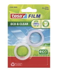 Tesa Tesa, Eco & Clear, Samolepicí fólie, 15 mm, 2 kusy
