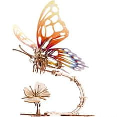 UGEARS 3D mechanický model - Motýl Butterfly