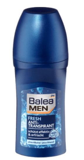 Balea Balea Men, Svěží deodorant roll-on, 50 ml