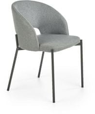 Halmar Jídelní židle K373, šedá