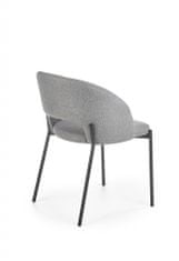 Halmar Jídelní židle K373, šedá