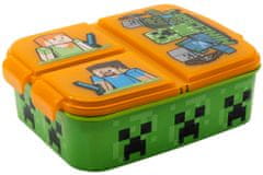 Box na svačinu Minecraft dělený