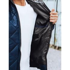 Dstreet Pánská podzimní bunda s kapucí tmavě modrá FALL tx2602z XXL