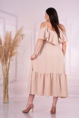 Merribel Sunlov Béžové šaty - Merribel jedna velikost