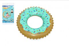 Teddies  Kruh Sweet Donut nafukovací průměr 91cm v sáčku 10+