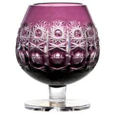 Caesar Crystal Sklenička brandy Petra, barva fialová, objem 230 ml