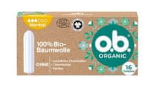 o.b. O.B Organic Normal, Tampony, 16 kusů