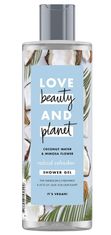 Love Beauty & Planet Love Beauty And Planet, Sprchový gel, kokosová voda a květ mimózy, 400 ml
