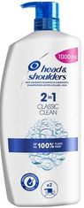 Head & Shoulders 2v1 Classic Clean, Šampon, 1l