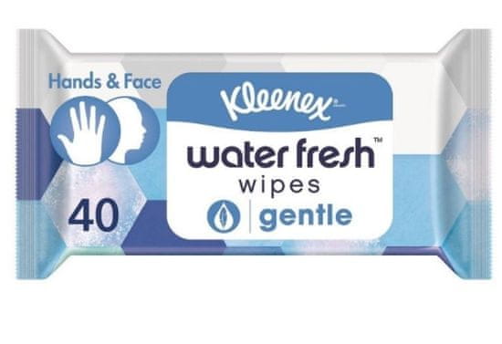 Kleenex Kleenex, Water Fresh, vlhčené ubrousky, 40 ks