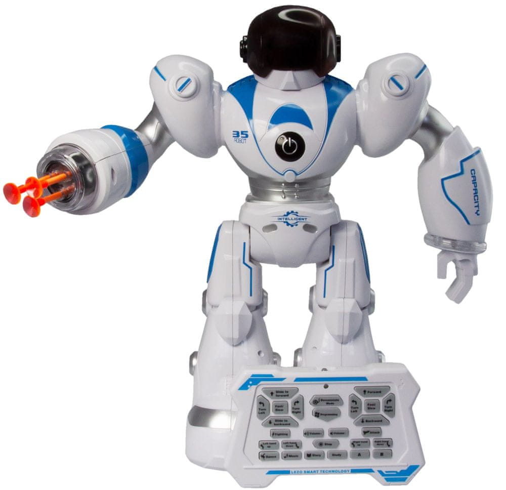 Levně Alltoys Robot Robin modro-bílý