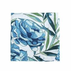 Tommy Lise Bambusová mušelínová plena azure blossom 120x120