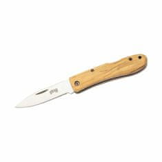 Herbertz Taschenme Olivenholz kapesní nůž 7,3cm (53006) dřevo