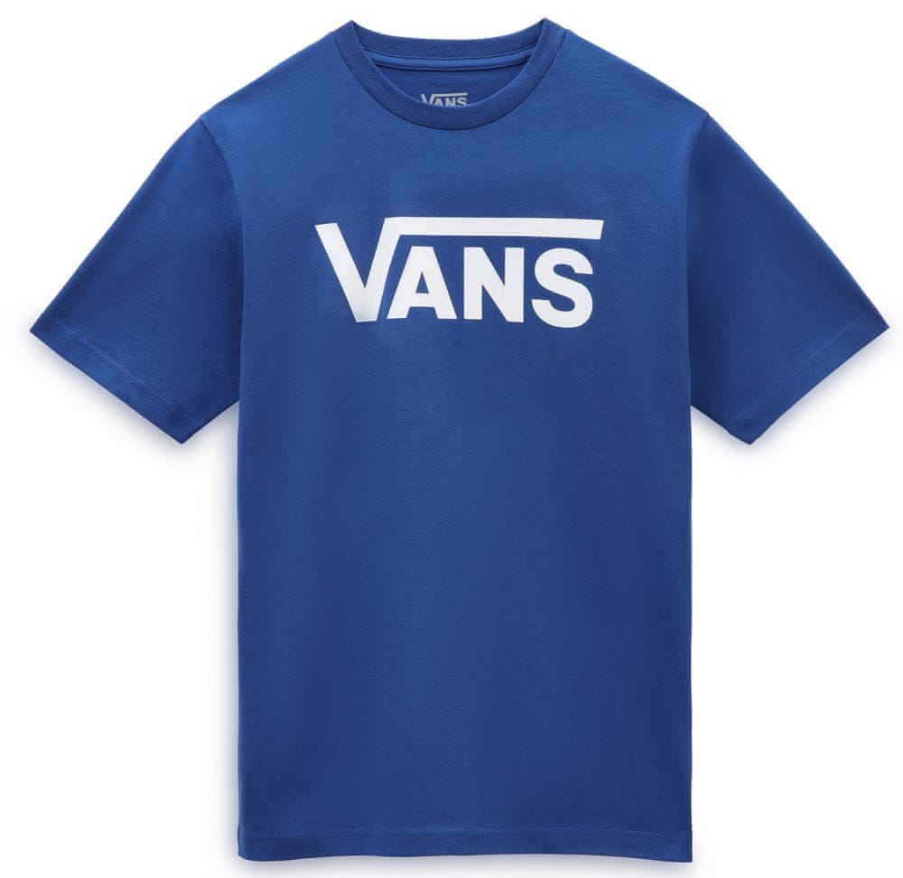 Levně Vans chlapecké tričko By Vans Classic Boys True Blue/White VN000IVFAMQ1 modrá L